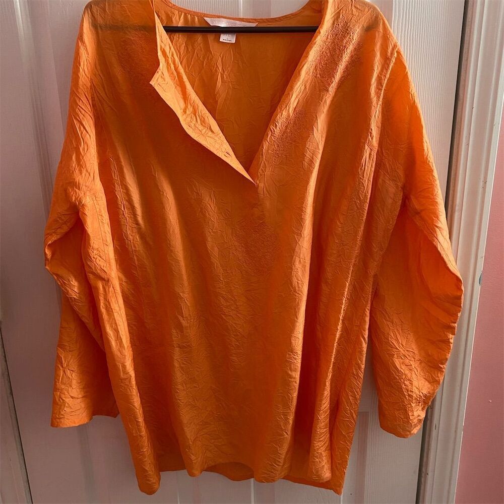 Victoria's Secret Orange Blouse